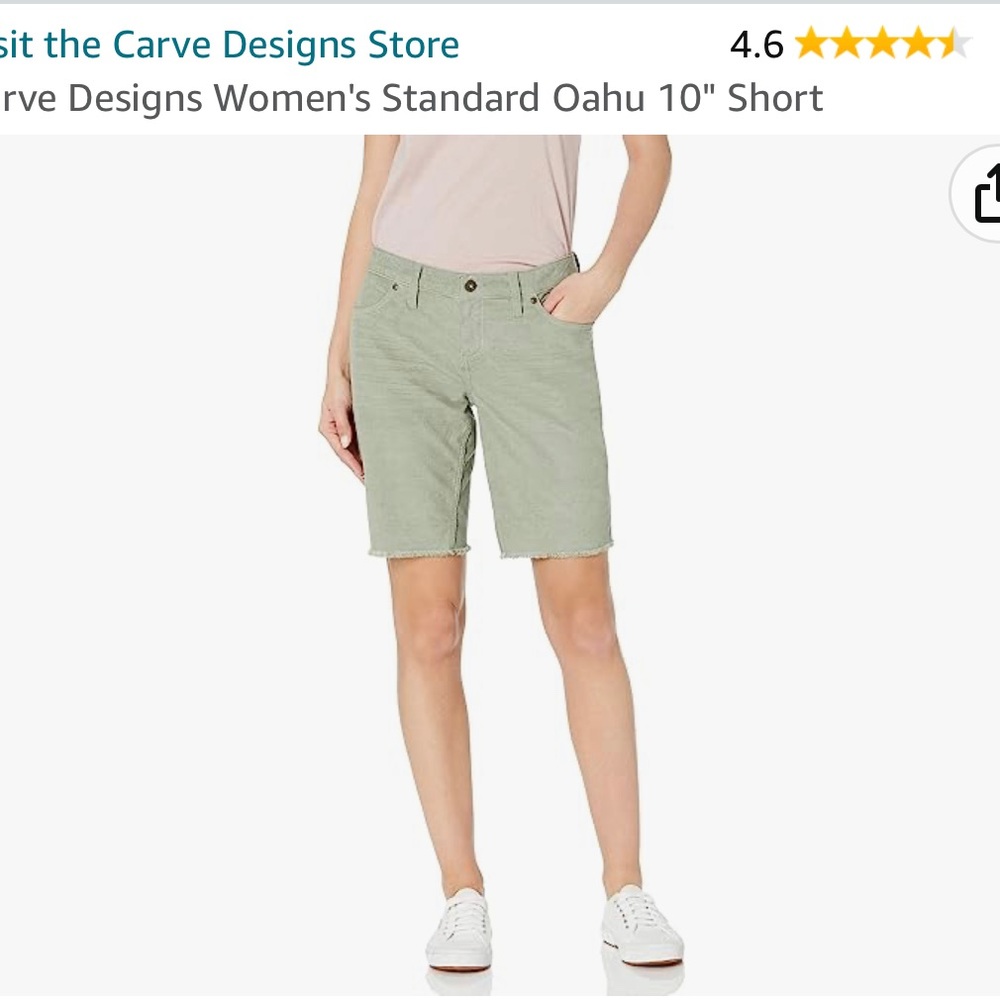 Carve 10 inch Oahu short (worn 1x)